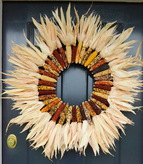 BEAUTIFUL FALL BURLAP WREATH DIY - StoneGable