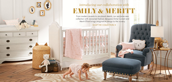 Emily + Meritt x Pottery Barn Baby