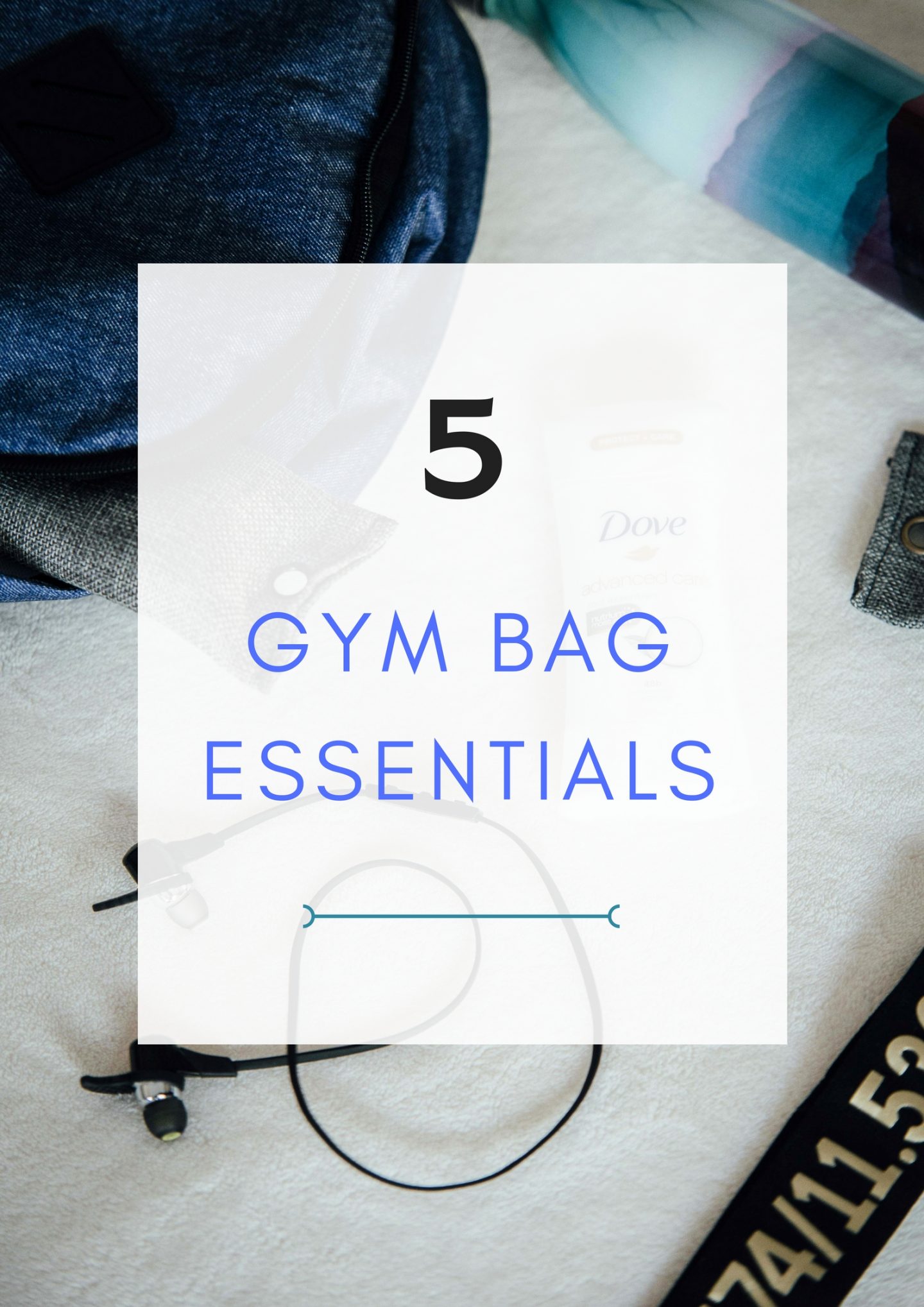 I'm giving you my top 5 gym bag essentials on TheDandyLiar.com, including Dove's Advanced Care Deodorant.