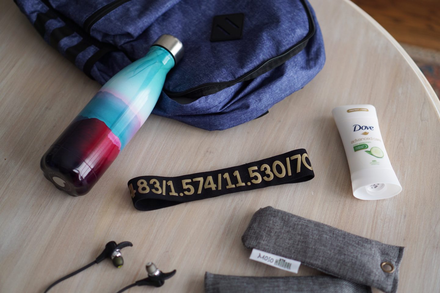 I'm giving you my top 5 gym bag essentials on TheDandyLiar.com, including Dove's Advanced Care Deodorant.