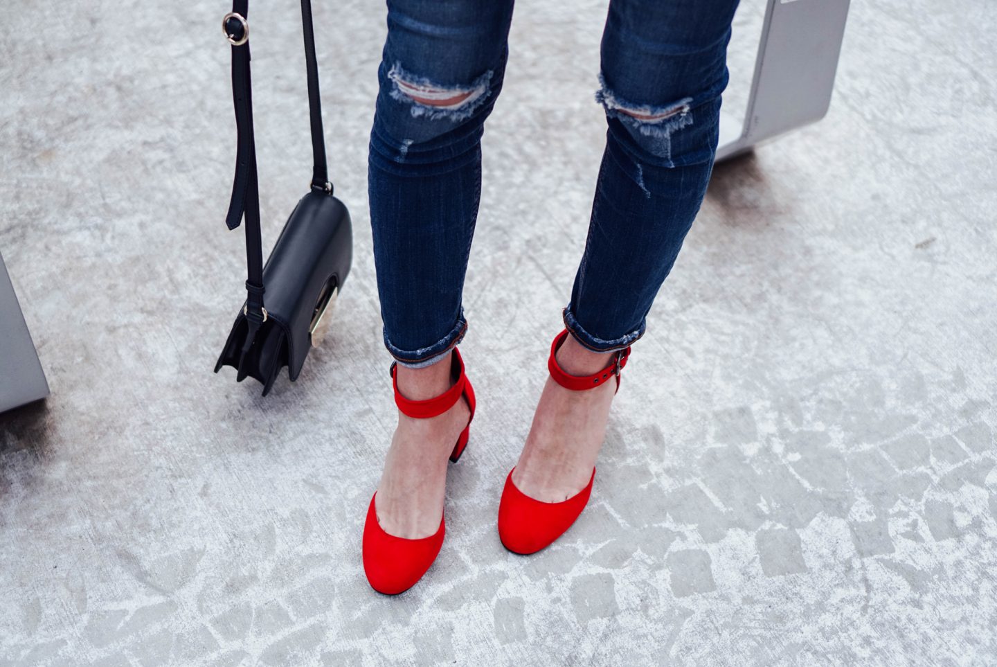  I am partnering with Marks and Spencer on TheDandyLiar.com to update my shoe wardrobe with some fresh new styles, like these gorgeous Red Block Heel Court Shoes.