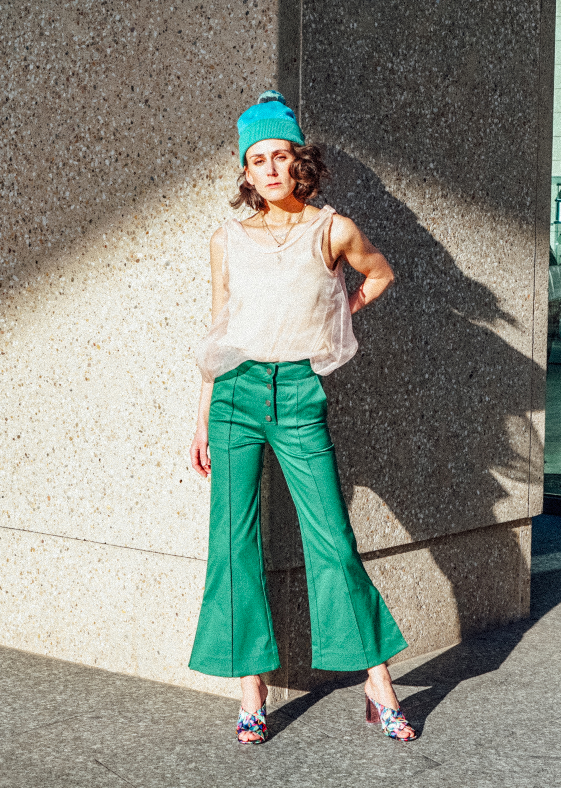 Fancy green pants The Dandy Liar H&M