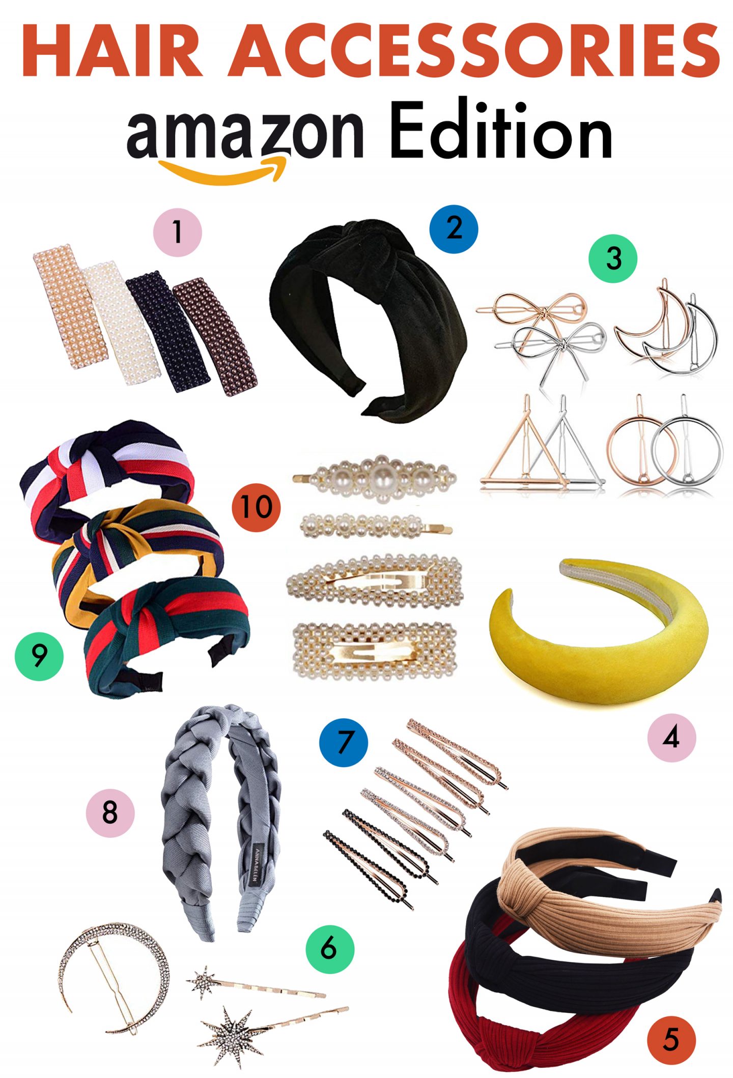 Various on sale hair accessories