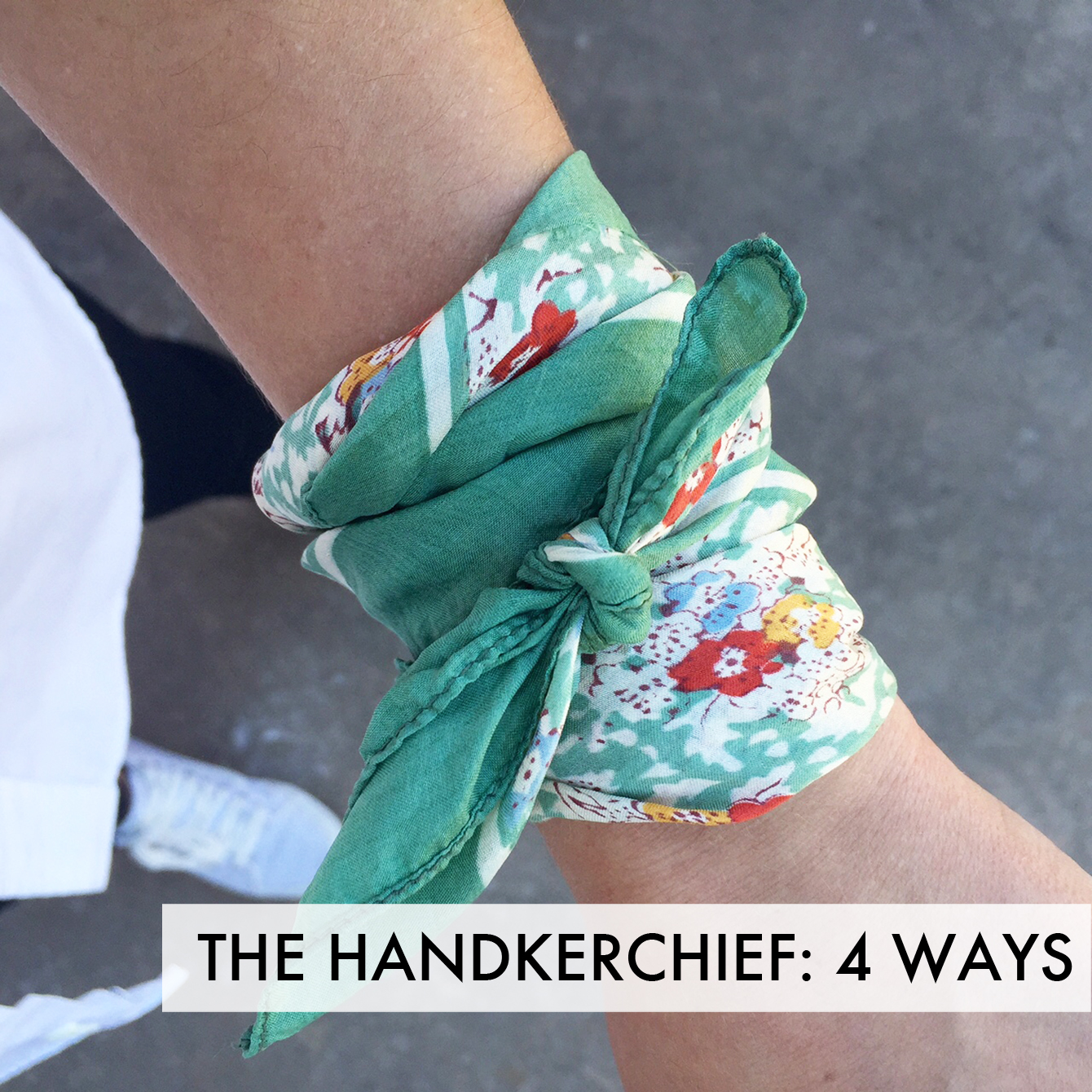 How To Style Your Handkerchief: 4 Ways