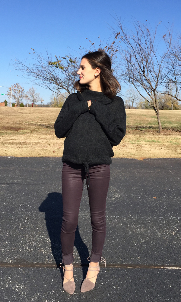 Bump Style: The Drawstring Sweater