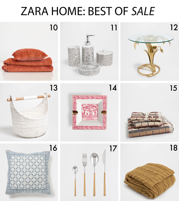 Zara Home: Best of Sale