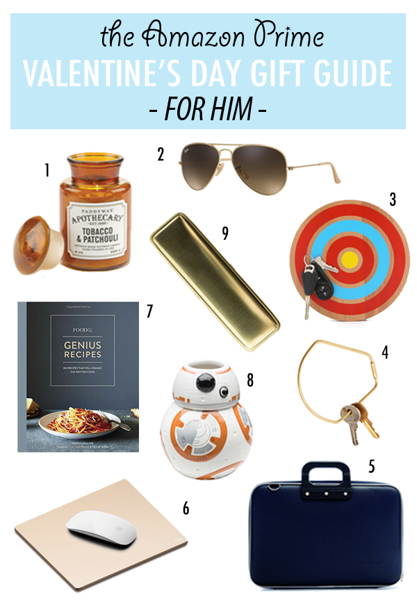 Amazon Prime: Valentine’s Gift Guide for Him