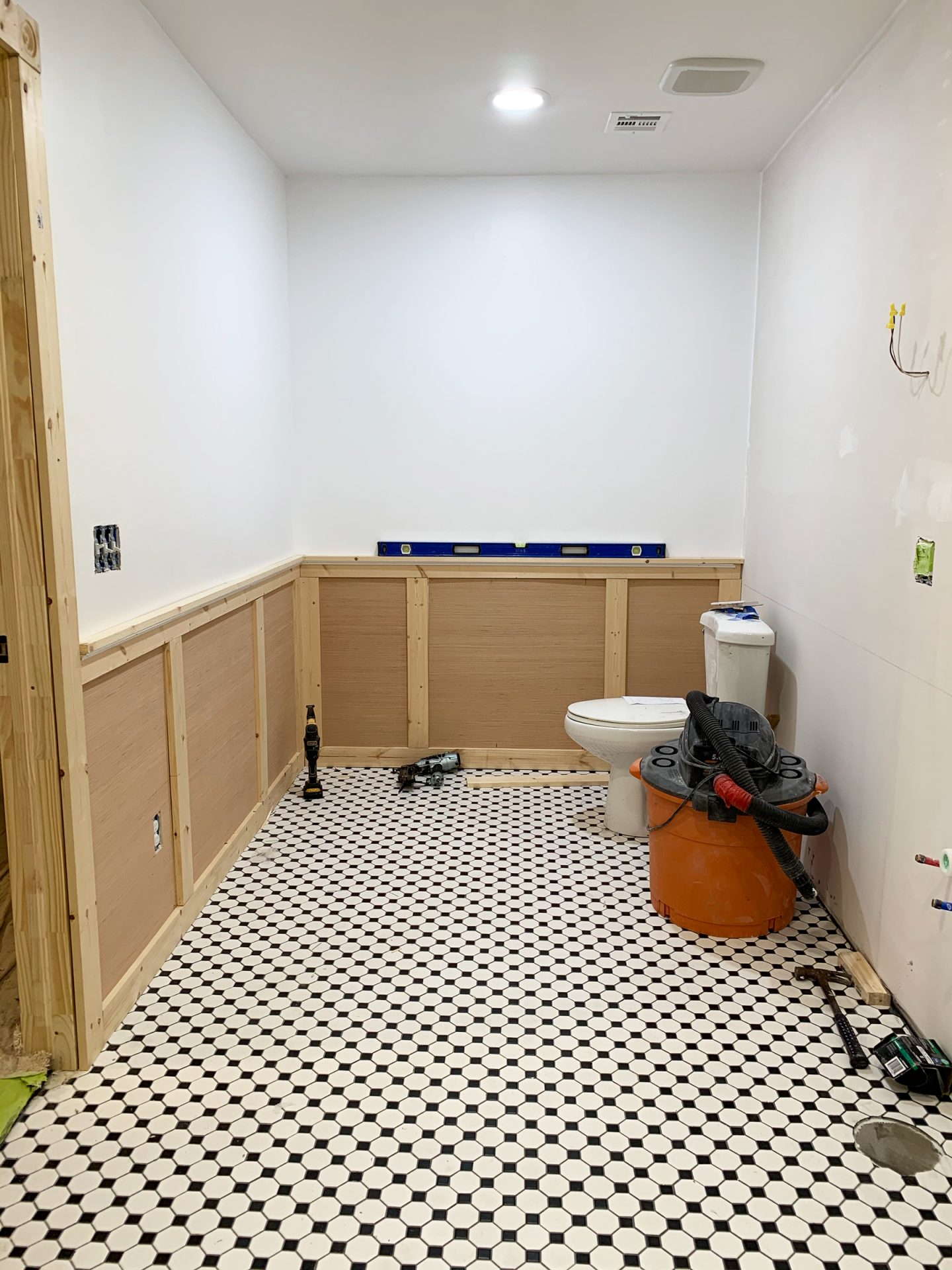 ORC Week 4: Tile, Wainscoting + Paint